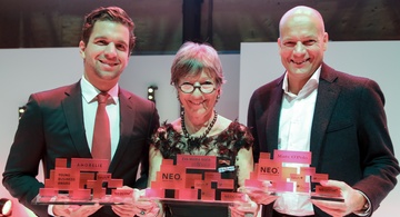 NEO Personality Lifetime Award für Eva Maria Roer, Unternehmerin und Vorstandsvorsitzende von TOTAL E-QUALITY